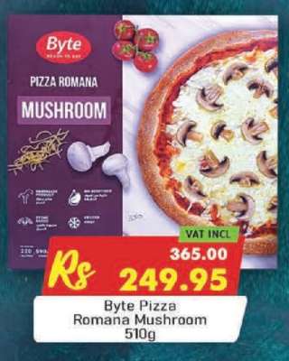 Byte Pizza Romana Mushroom 510g