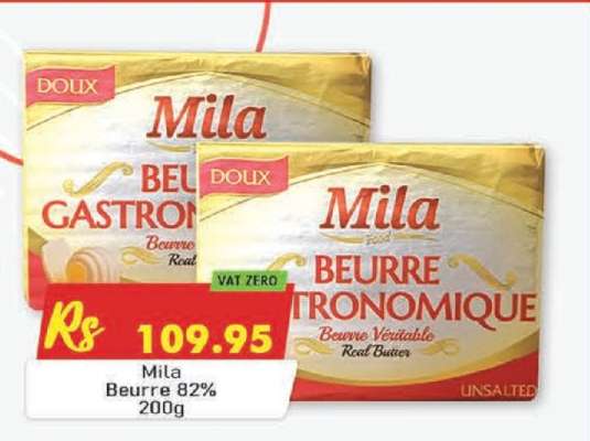 Mila Beurre 82%