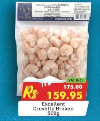 Excellent Crevette Broken 500g