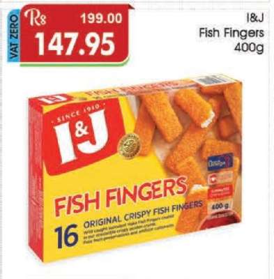 I&J FISH FINGERS 400G