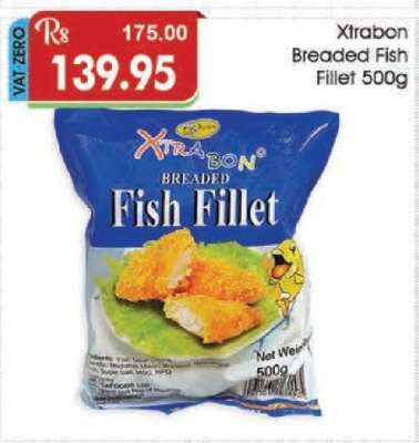Xtrabon Breaded Fish Fillet 500g