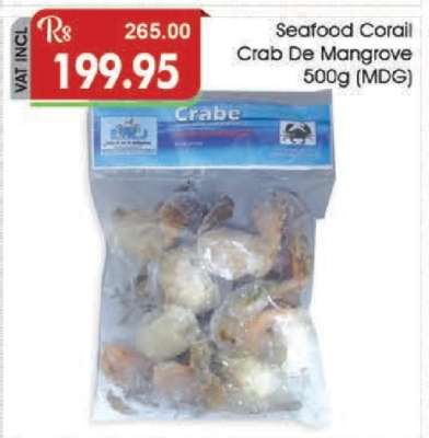 Seafood Corail Crab De Mangrove 500g (MDG)
