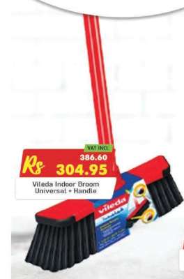 Vileda Indoor Broom Universal + Handle