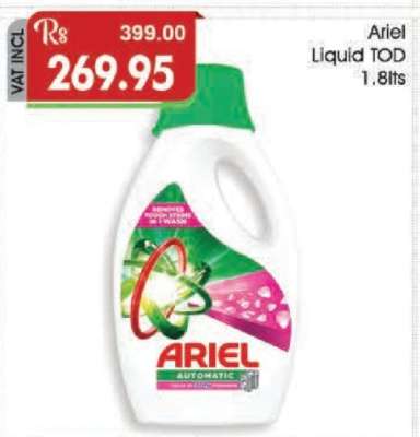 Ariel Liquid TOD 1.8lts