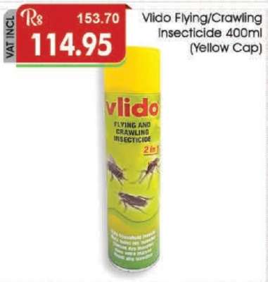 Vlido Flying/Crawling Insecticide 400ml (Yellow Cap)