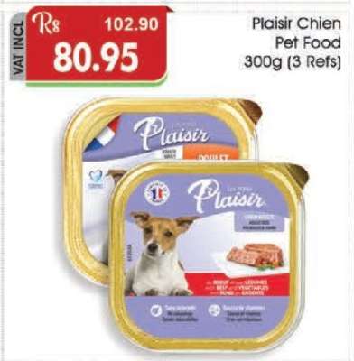 Plaisir Chien Pet Food