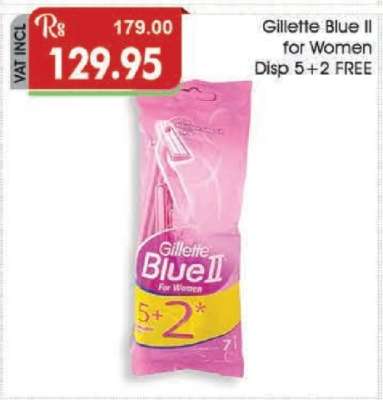 Gillette Blue II for Women