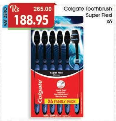 COLGATE TOOTHBRUSH SUPER FLEXI X6