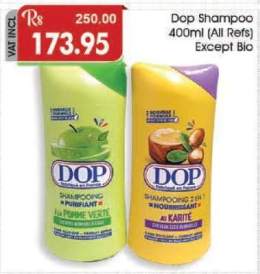 Dop Shampoo 400ml (All Refs) Except Bio