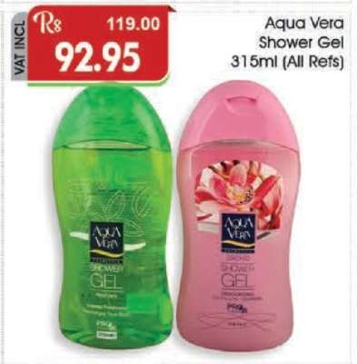 Aqua Vera Shower Gel 315ml (All Refs)