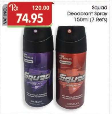 Squad Deodorant Spray