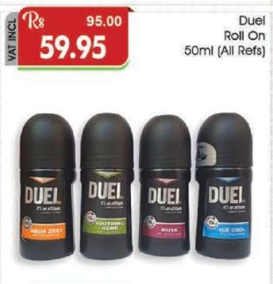 Duel Roll On 50ml (All Refs)