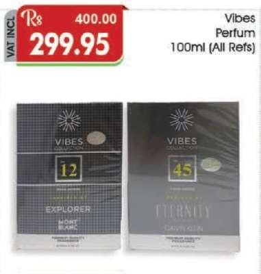 Vibes Perfume 100ml (All Refs)