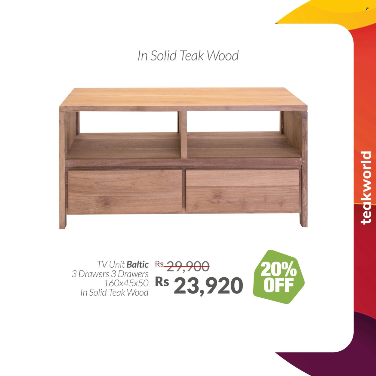 Teak World catalogue. Page 14