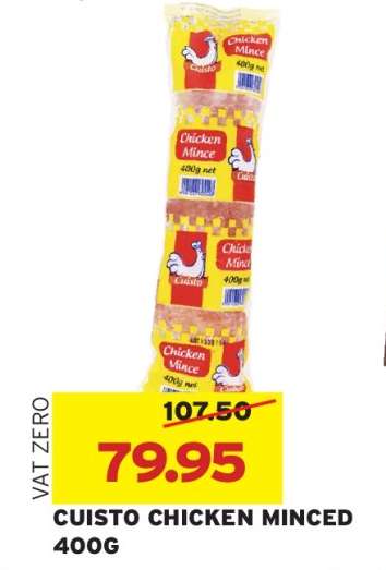 Cuisto Chicken Minced 400g