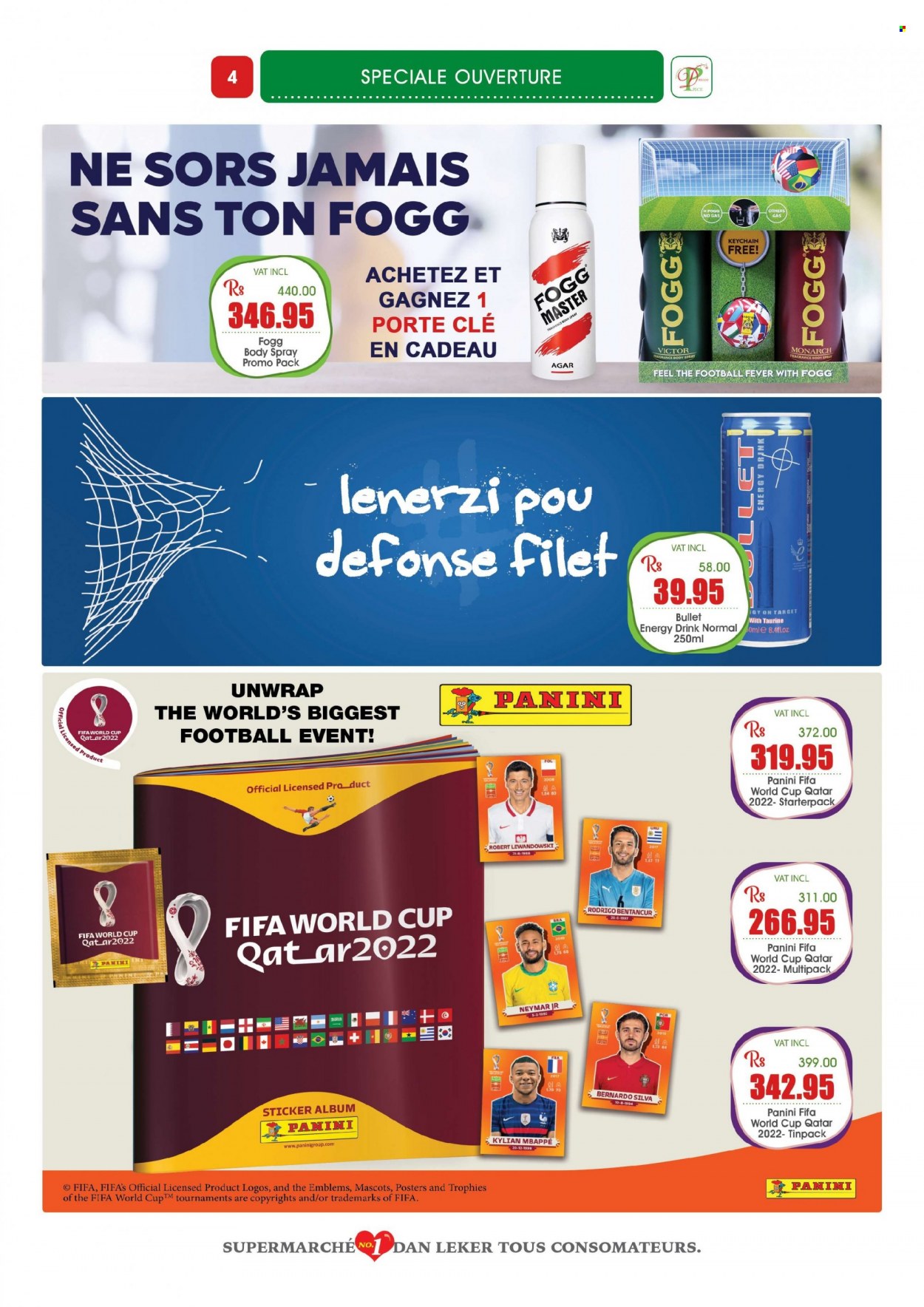 thumbnail - Dreamprice Catalogue - 21.11.2022 - 11.12.2022 - Sales products - panini, energy drink, body spray, fragrance, Target, cup, Victor, sticker. Page 4.
