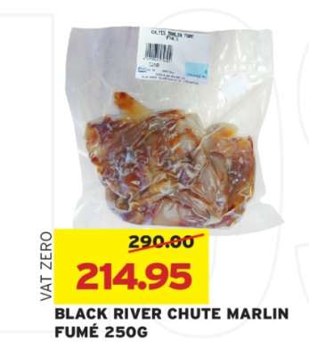 BLACK RIVER CHUTE MARLIN FUMÉ 250G