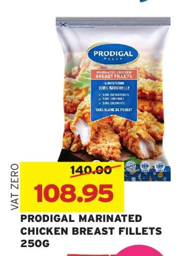 PRODIGAL MARINATED CHICKEN BREAST FILLETS