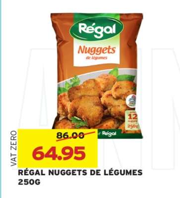 REGAL NUGGETS DE LEGUMES 250G