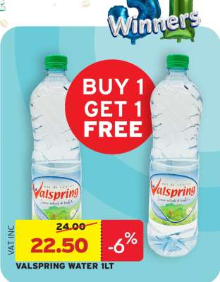 VALSPRING WATER 1LT
