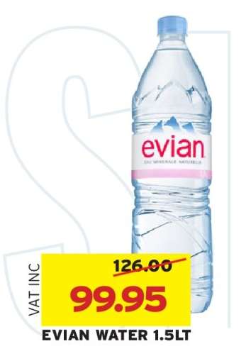 EVIAN WATER 1.5LT