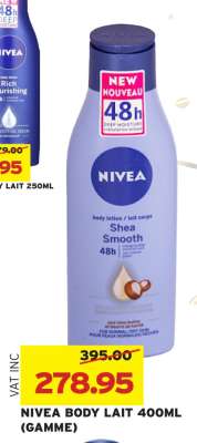NIVEA BODY LAIT 400ML (GAMME)