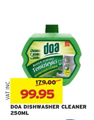 DOA DISHWASHER CLEANER 250ML