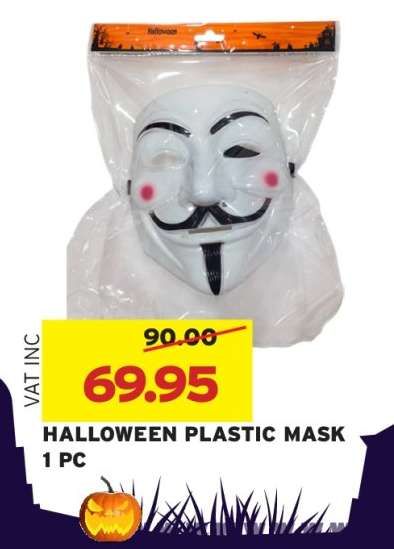 HALLOWEEN PLASTIC MASK
