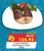 Fillet Vacoas Butterfly Frozen 500g