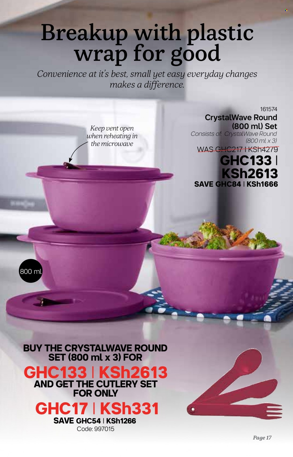 thumbnail - Tupperware Catalogue - 11.05.2022 - 7.06.2022 - Sales products - cutlery set. Page 17.