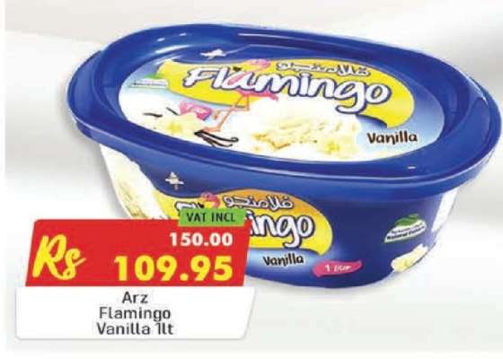 Arz Flamingo Vanilla 1lt