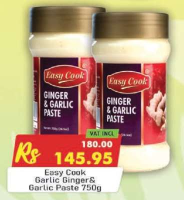 Easy Cook Garlic/Ginger & Garlic Paste 750g