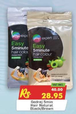 Godrej 5min Hair Natural Black/Brown