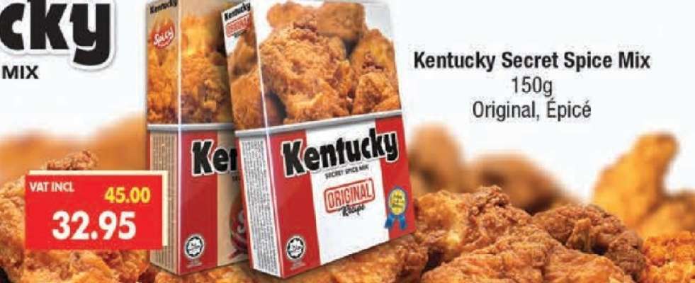 Kentucky Secret Spice Mix