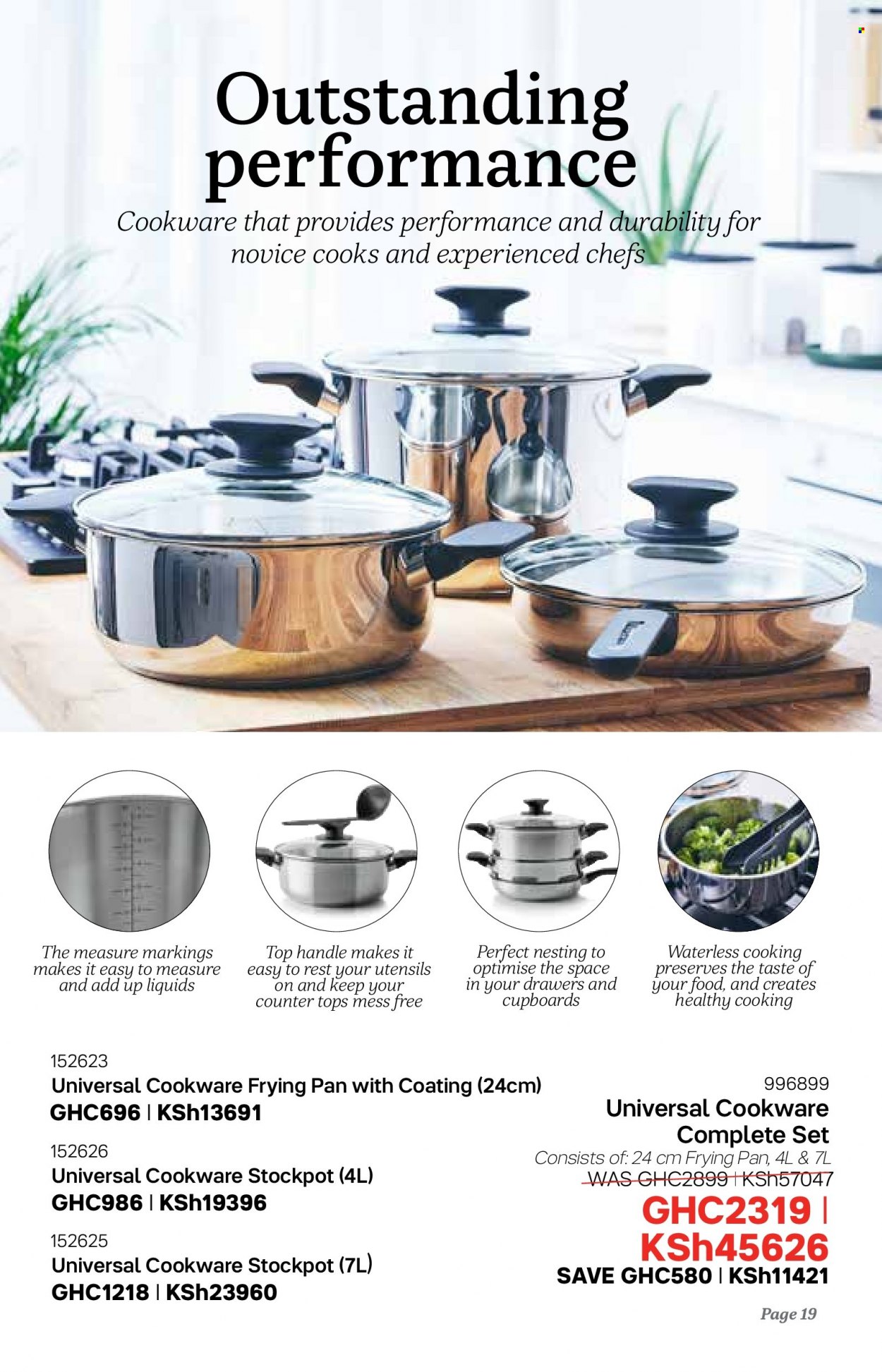 thumbnail - Tupperware Catalogue - 11.05.2022 - 7.06.2022 - Sales products - cookware set, utensils, stockpot. Page 19.