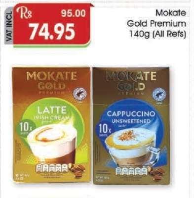 Mokate Gold Premium 140g (All Refs)