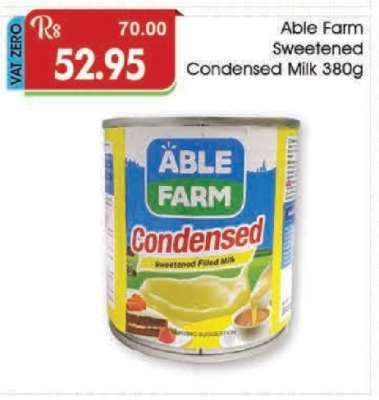 Able Farm Sweetened Condensed Milk 380g