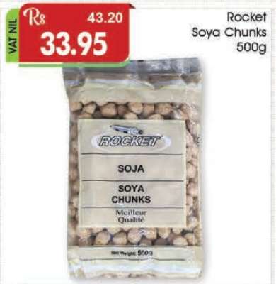 Rocket Soya Chunks 500g
