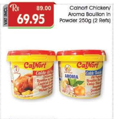 Calnort Chicken/Aroma Bouillon In Powder 250g (2 Refs)