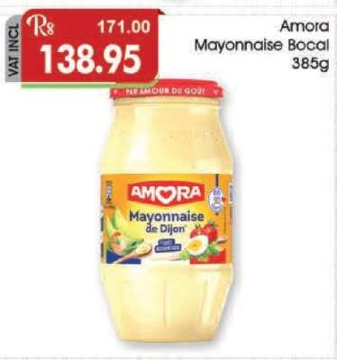 Amora Mayonnaise Bocal 385g