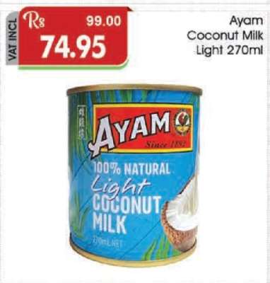 Ayam Coconut Milk Light 270ml