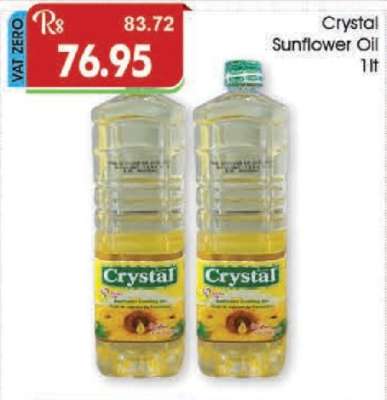 Crystal Sunflower Oil 1lt