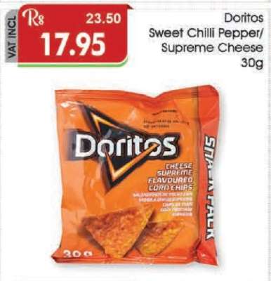 Doritos Sweet Chilli Pepper/Supreme Cheese 30g