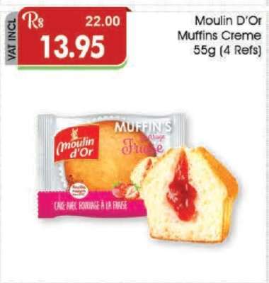Moulin D’or Muffins Crème