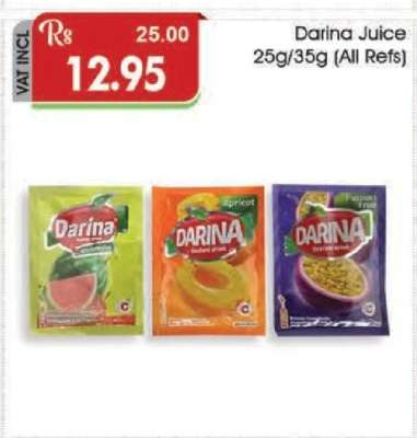 Darina Juice 25g/35g (All Refs)