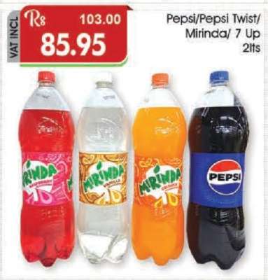 Pepsi/Pepsi Twist/Mirinda/7 Up