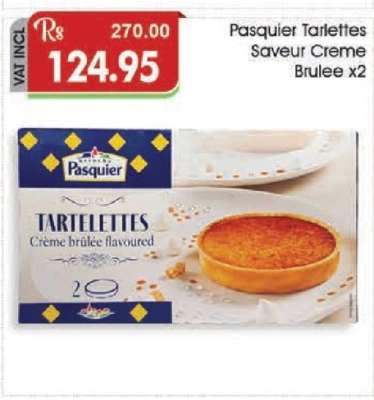 Pasquier Tartelettes Saveur Creme Brulee x2