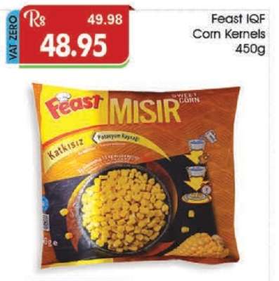 Feast IQF Corn Kernels 450g