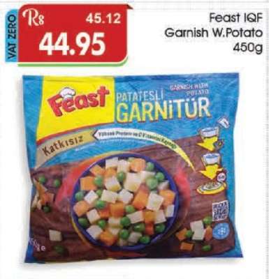 Feast IQF Garnish W.Potato 450g