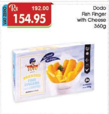 Dodo Fish Finger with Cheese 360g
